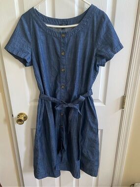 Talbots denim dress